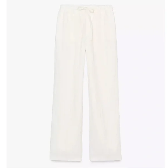 Straight Leg Drawstring Pants - Picture 3 of 3